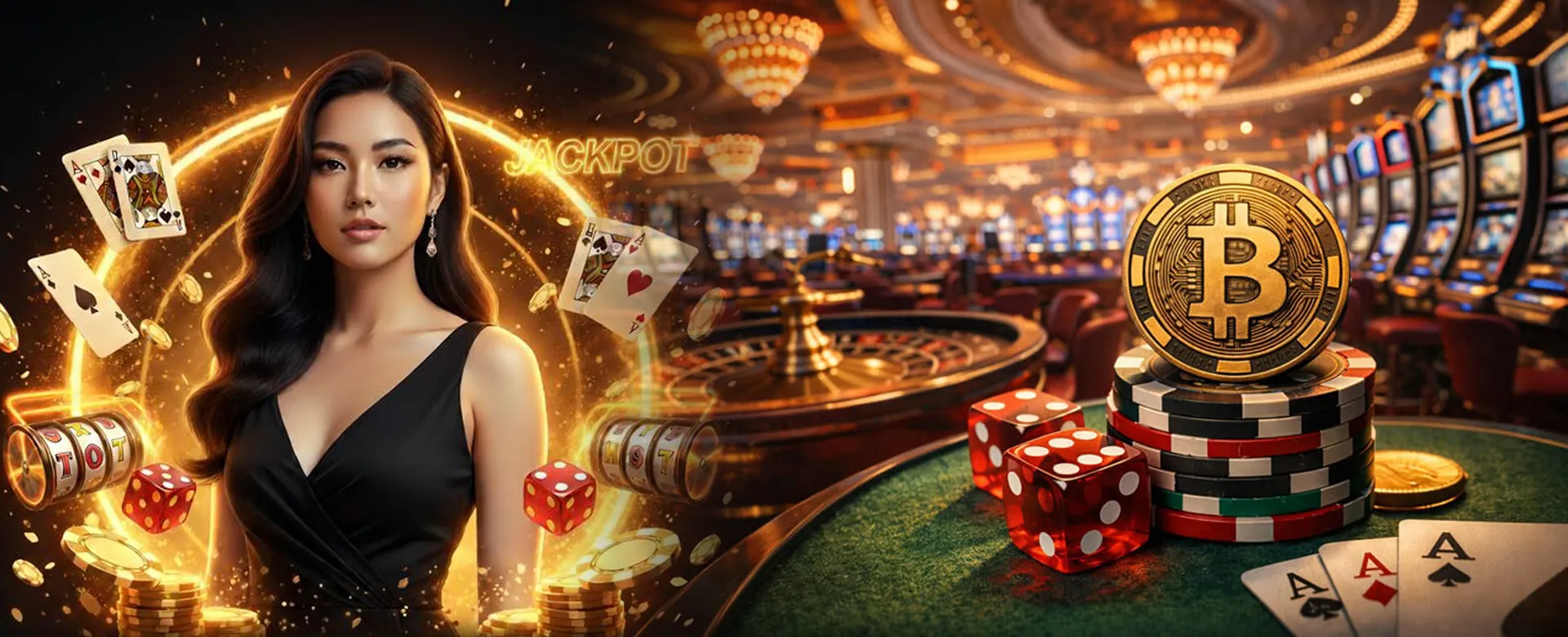 Dynamic online casino background with 8k8 17 branding
